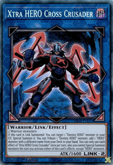 Xtra HERO Cross Crusader - RA04-EN076 - (PCR) Prismatic Collector's Rare - 1st Edition